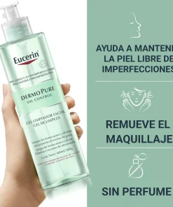 Eucerin Dermopure Gel Limpiador 400ml
