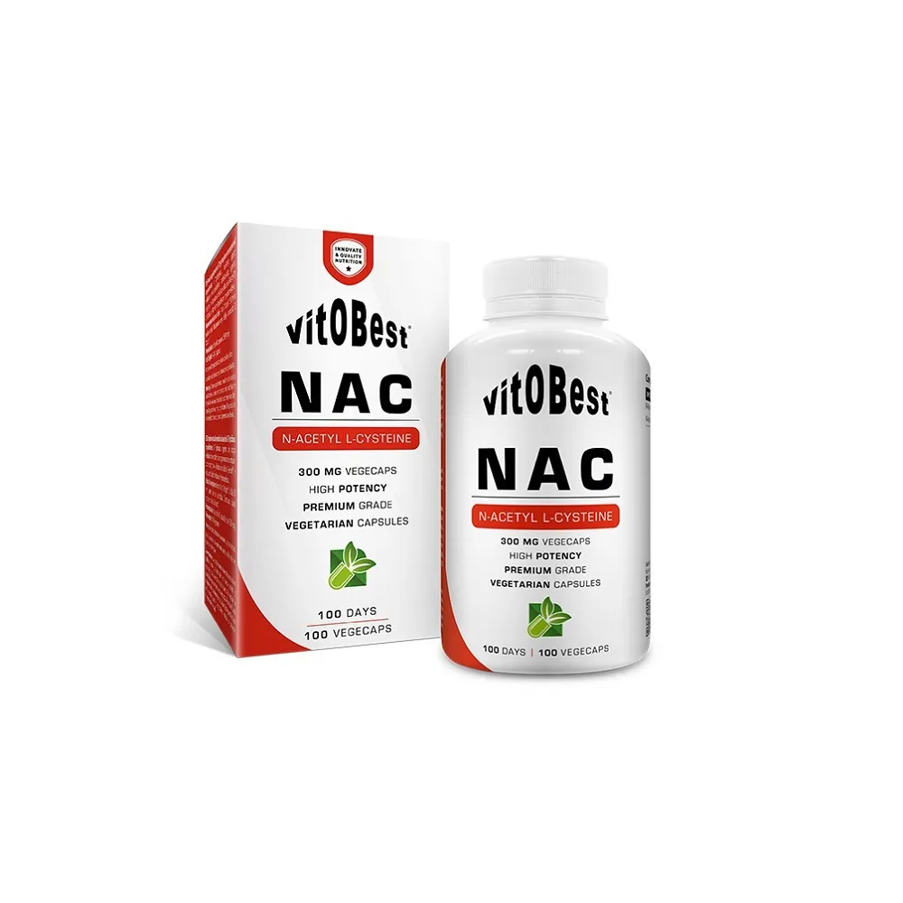 NAC Vitobest, 100 cápsulas