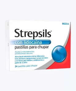 Strepsils Con Lidocaina 24 Pastillas Para Chupar