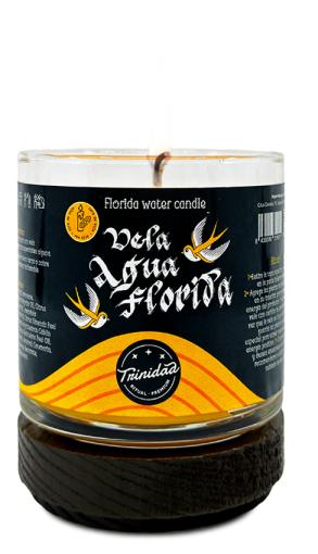VELAS VASO AGUA FLORIDA