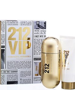 212 Vip By Carolina Herrera  Juego De 2 Piezas (Eau De Parfum 80ml + Body Lotion 100ml)