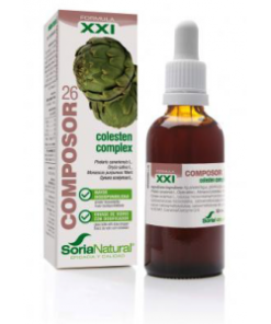 Composor 26. Colesten Complex Formula XXI (Colesterol), 50ml. Soria Natural