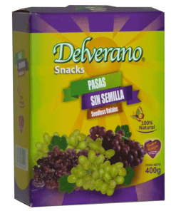 Alternative view of Pasas sin Semilla Caja 400gr 🇪🇨