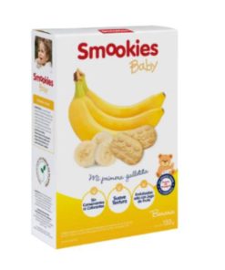 Galletitas Sabor Banana X 150 Gs ( Smookies )