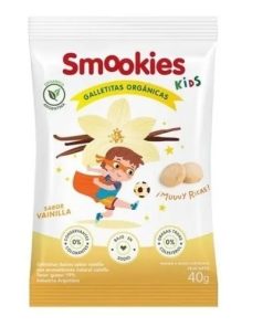 Galletitas Sabor Vainilla Organicas X 120 Gs ( Smookies )